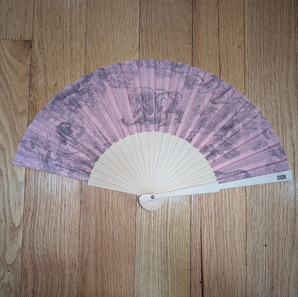 NEW CHRISTIAN DIOR LIMITED EDITION DIORIVIERA FOLDING FAN - Picture 4 of 6